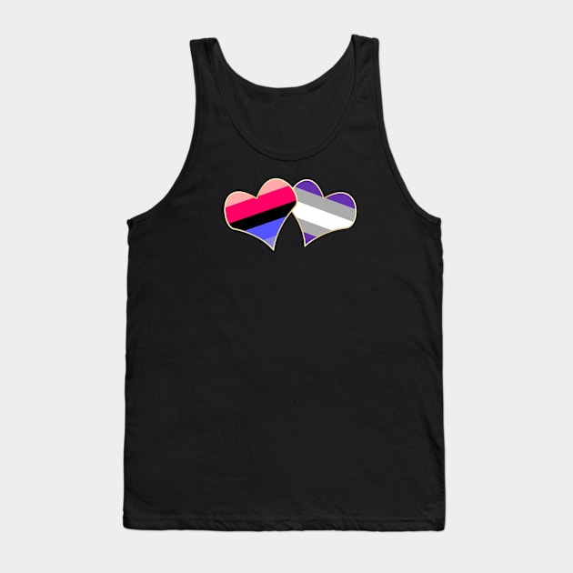 Double Attraction Tank Top by traditionation